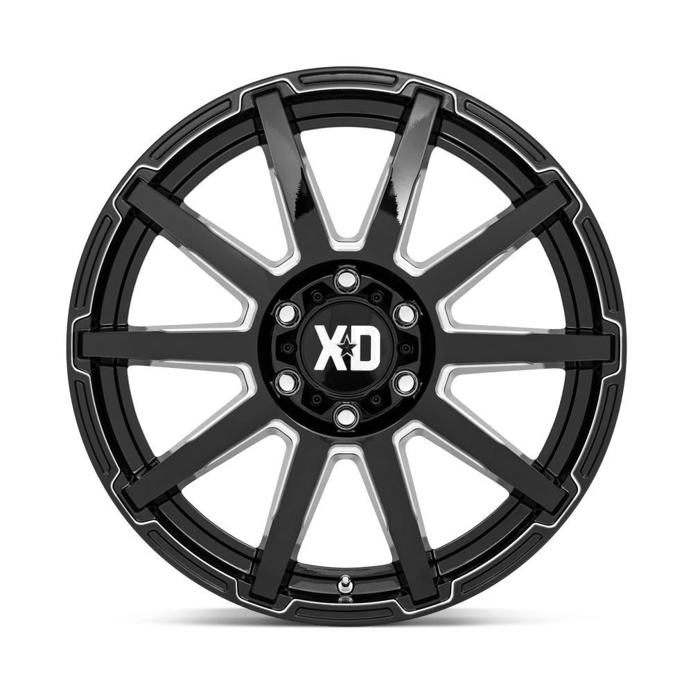 XD: wheel XD847 20X10 6X5.5 Black 12MM