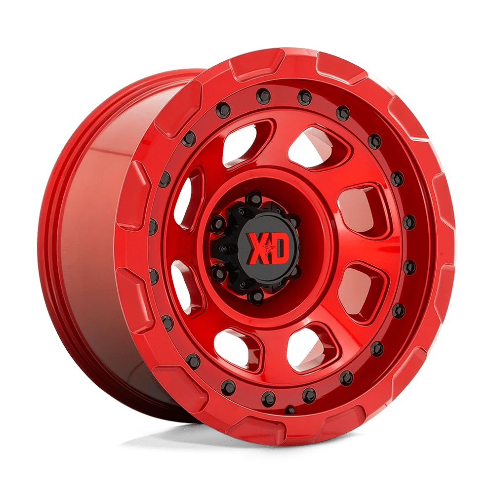 XD: felga XD861 20X10 6X5.5 Czerwona -18MM