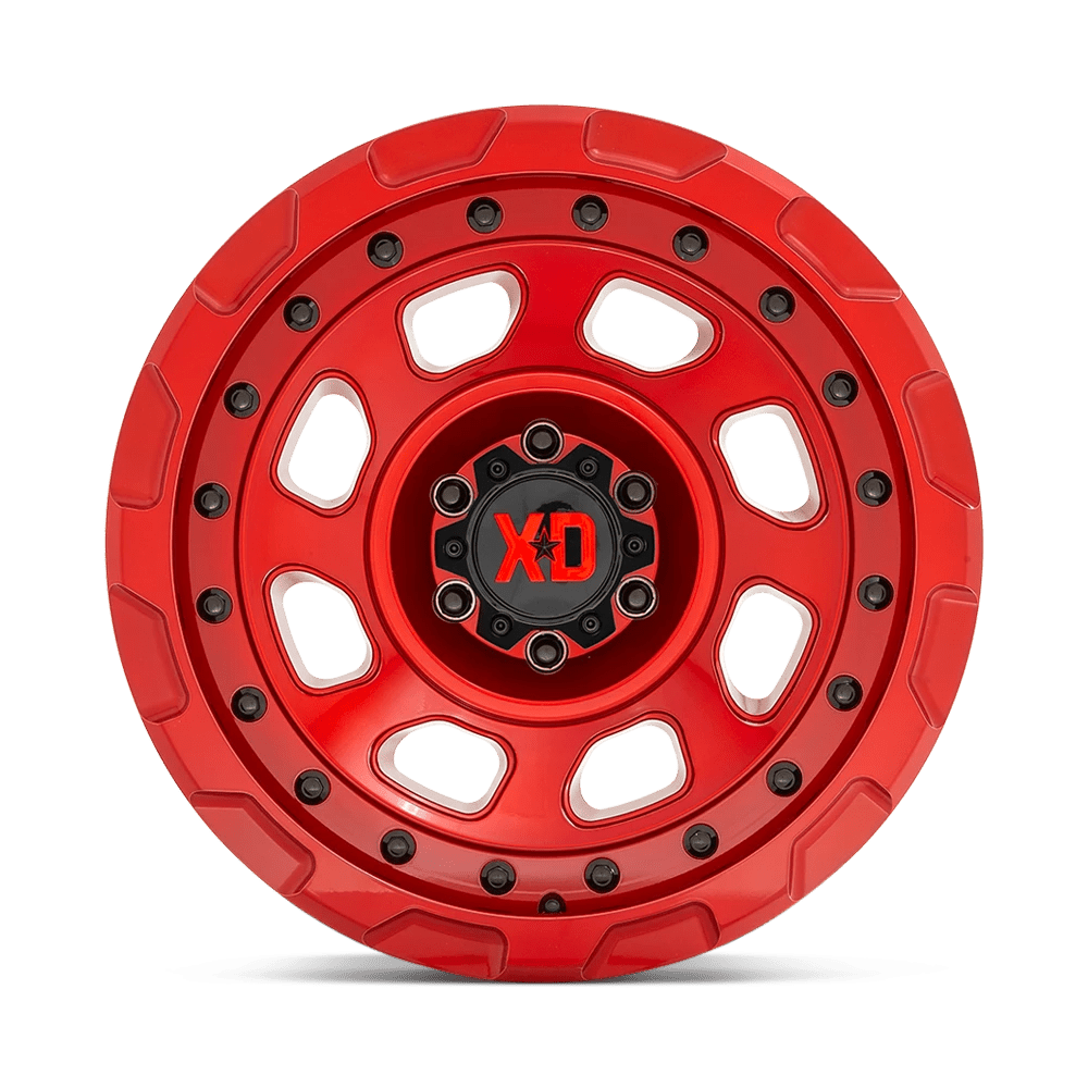 XD: felga XD861 20X10 6X5.5 Czerwona -18MM