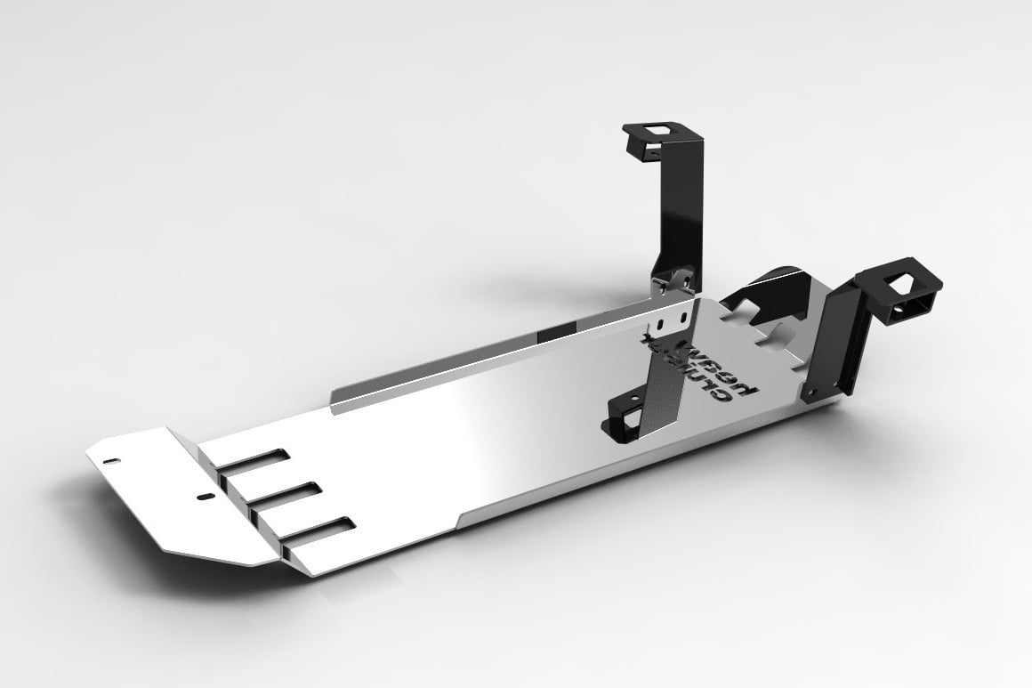 Heavy Cruiser: Pełna osłona silnika i skrzyni biegów Jeep Wrangler JK 2.8 crd 2007-2018 aluminiowa