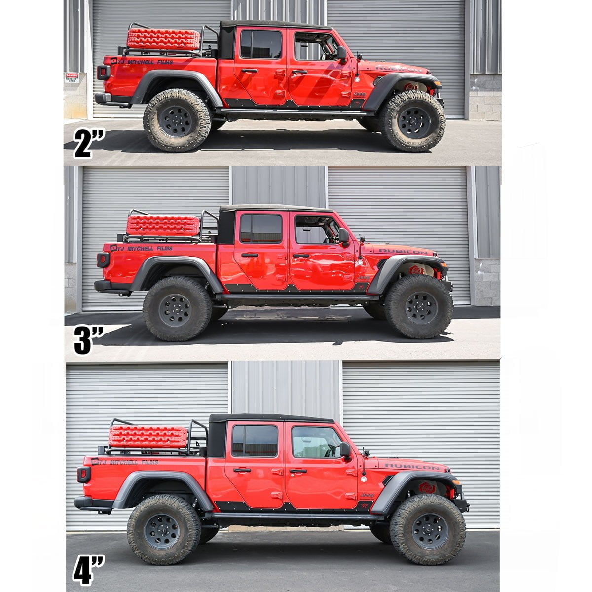 Synergy Manufacturing: tylne sprężyny zawieszenia 3" Jeep Gladiator JT