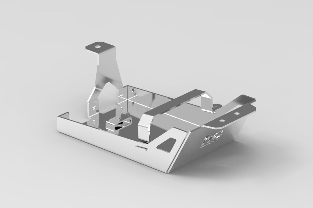 Heavy Cruiser: Osłona Filtra Oparów EVAP Jeep Wrangler JK Unlimited 2007-2018 aluminiowa