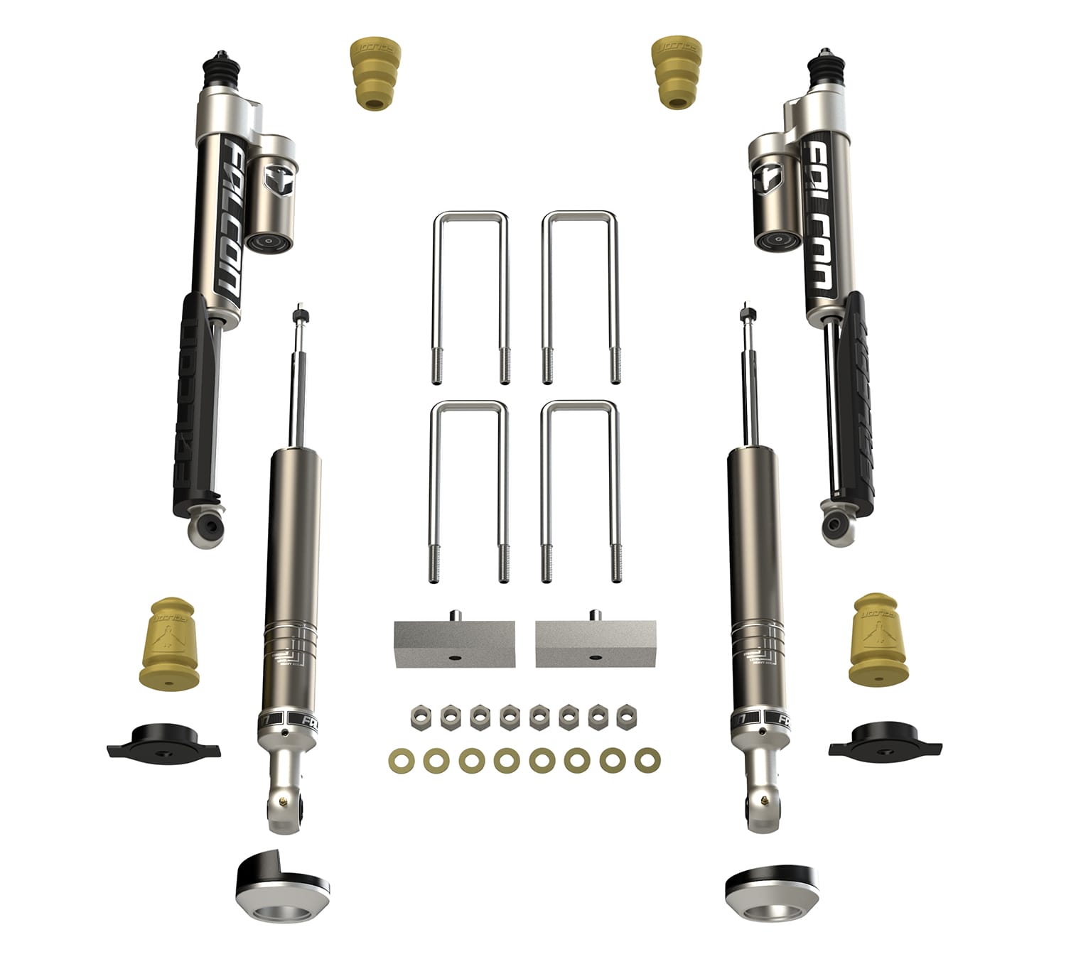 Teraflex: 2005+ Toyota Tacoma: 2.25” Sport Shock & Spacer Lift System