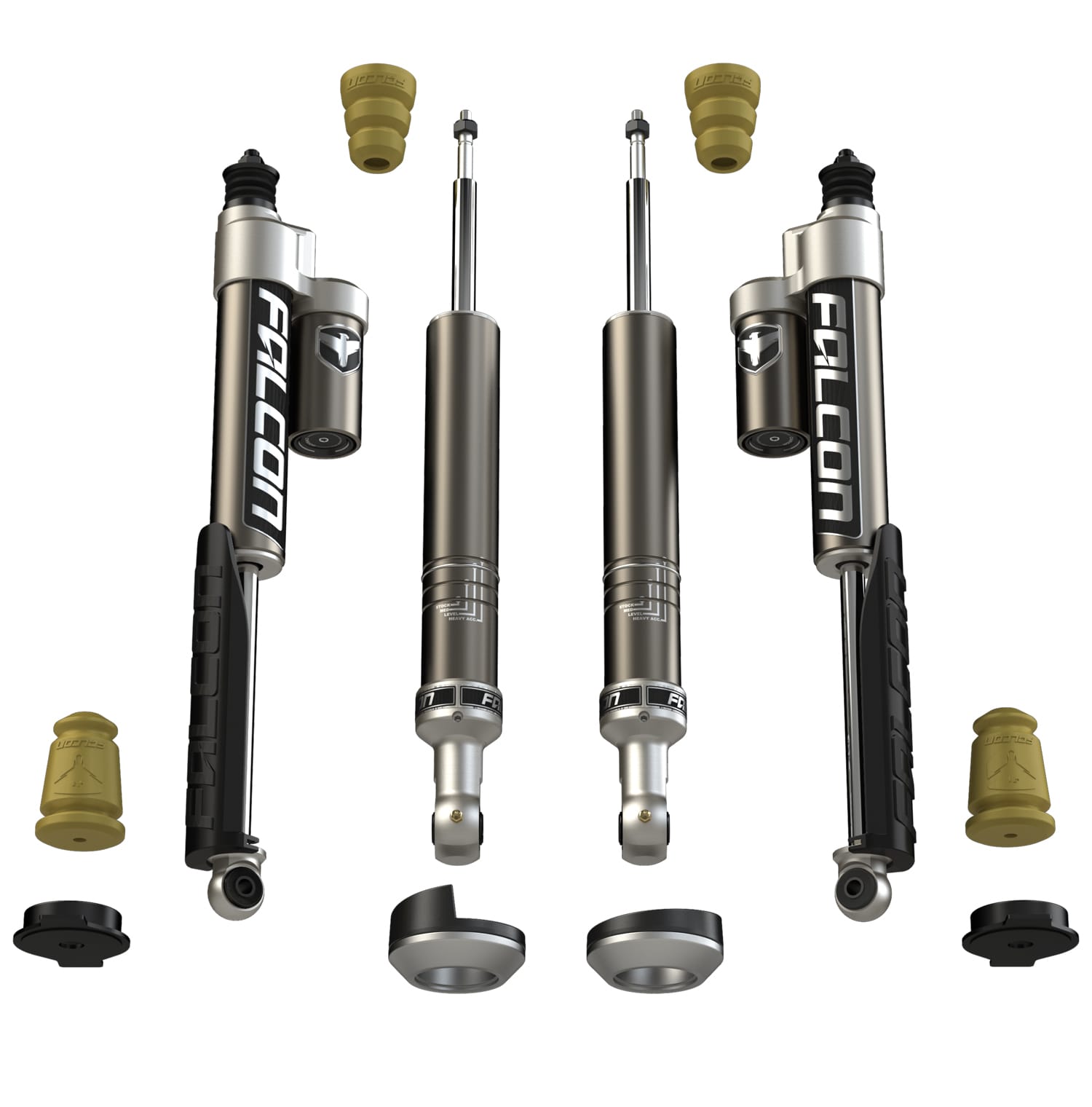 Teraflex: 2005+ Toyota Tacoma: 2.25” Sport Shock Leveling System