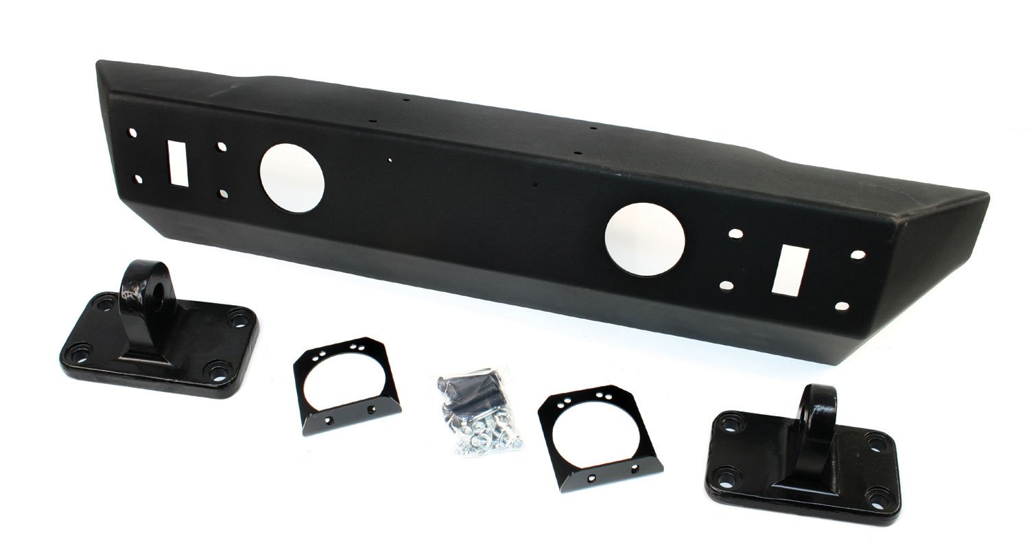 Teraflex: JK: RockGuard Explorer przód Bumper - Offset Drum Winch
