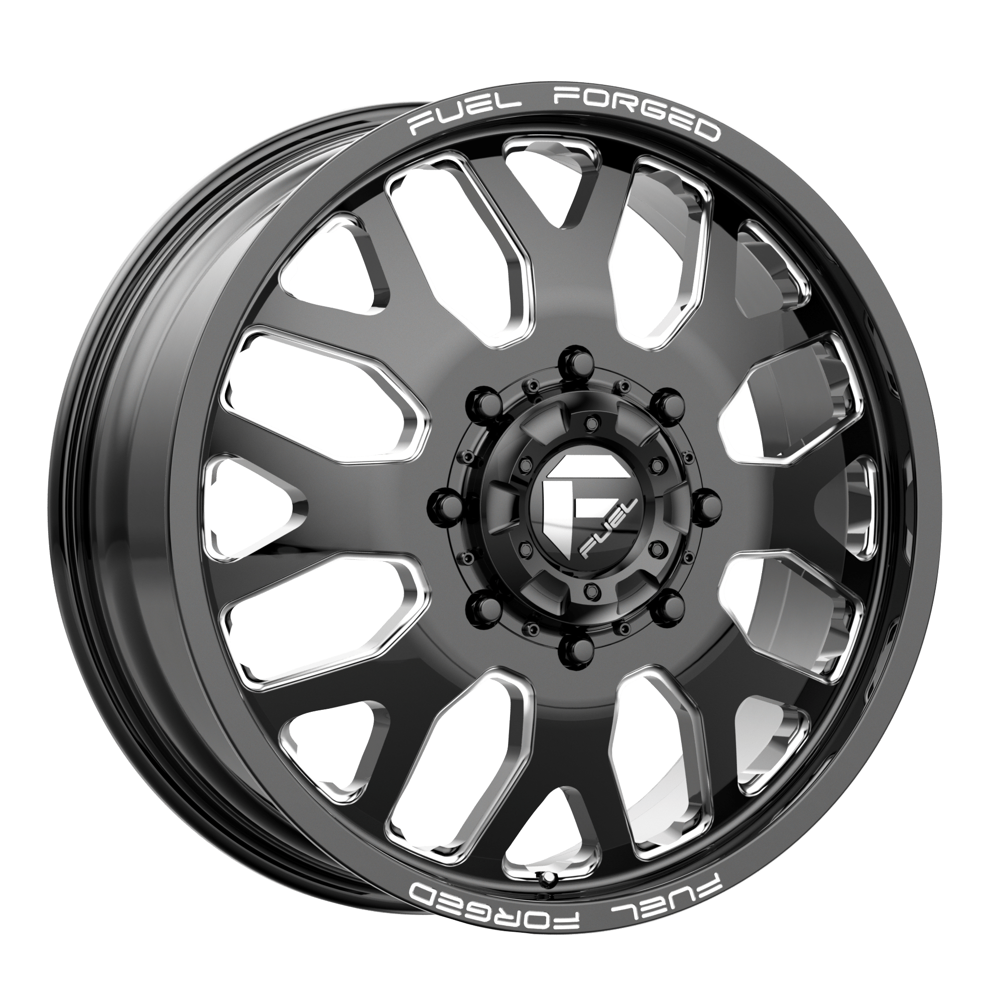 Fuel Mono: kolo FF19 DRW 24X8.25 8X210 -221 NBL (DR) Černý