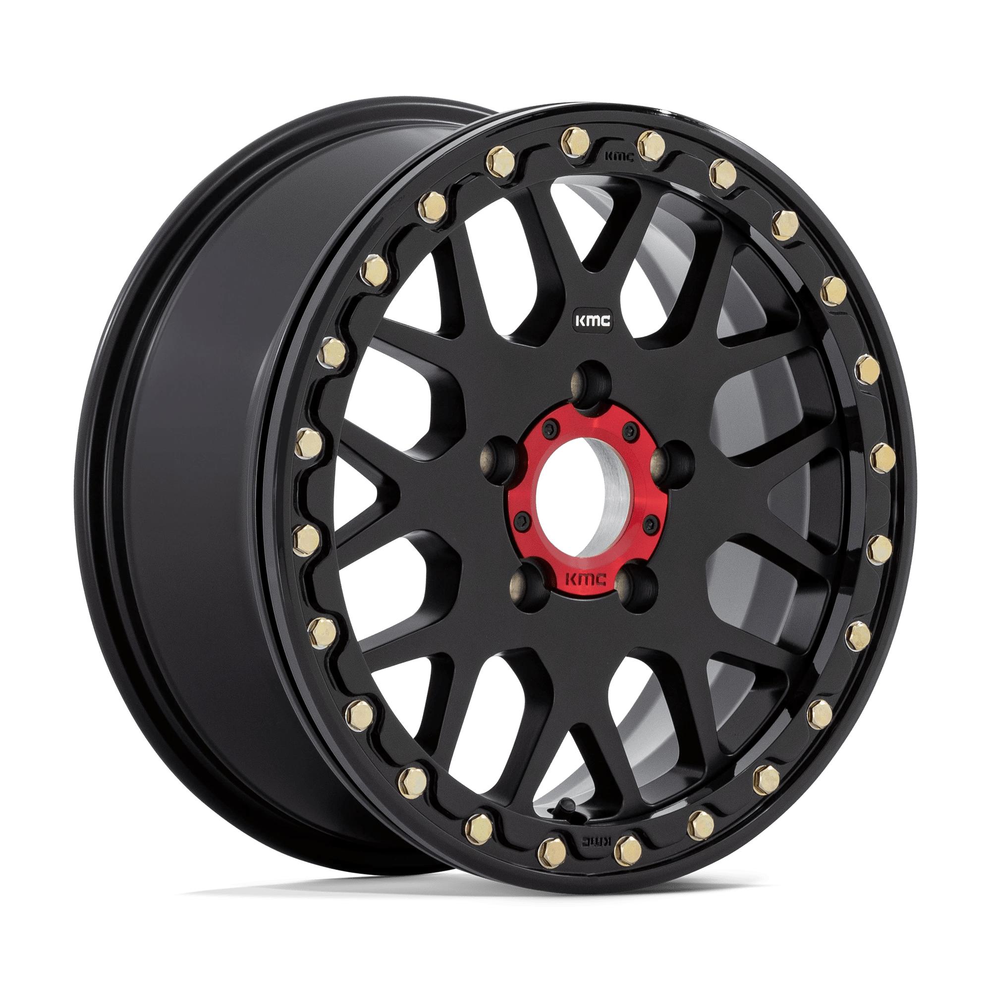 KMC Powersports: cerchio GRENADE UTV BL 15X6 5X4.5 Nero 38MM