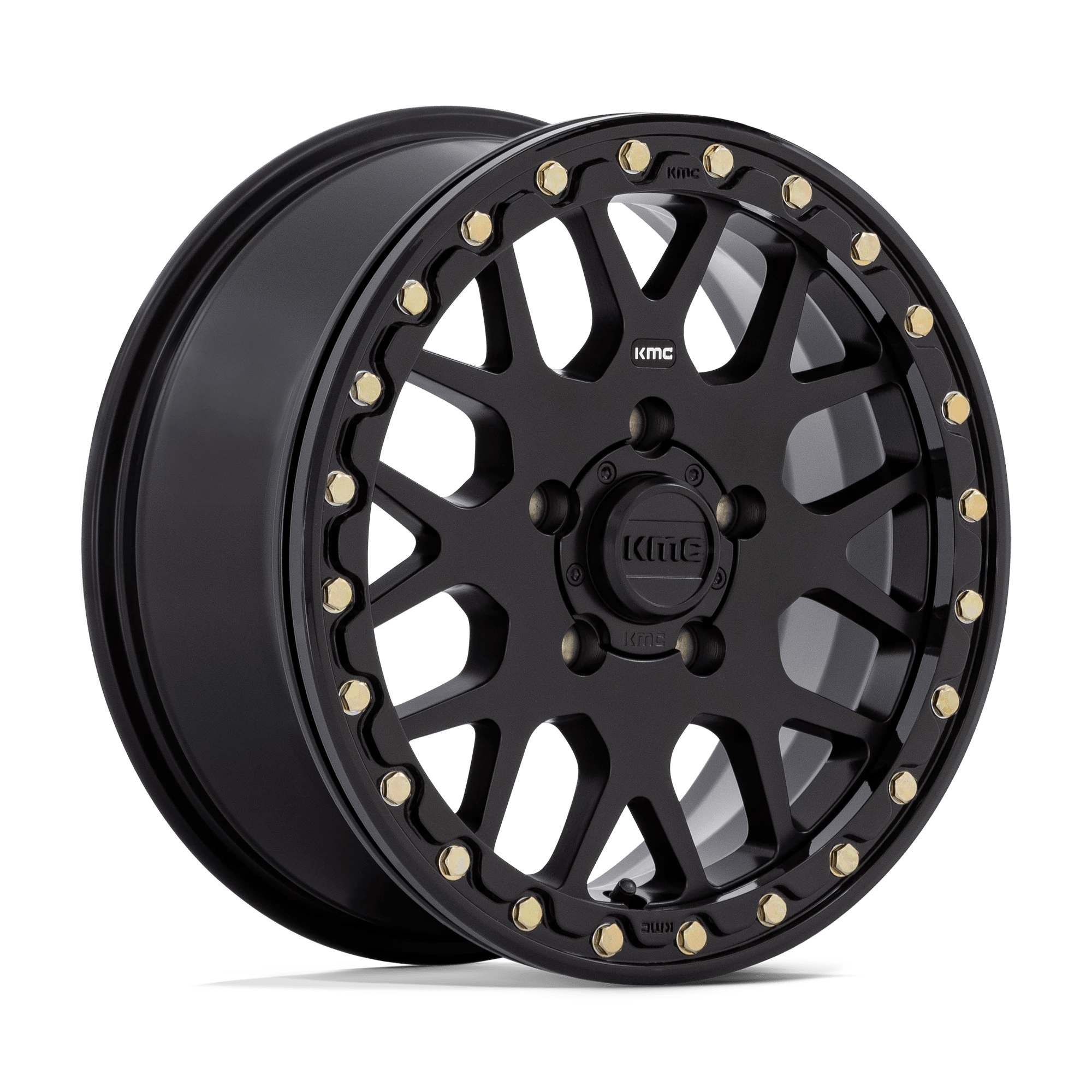KMC Powersports: wheel GRENADE UTV BL 15X6 5X4.5 Black 38MM