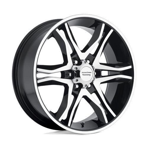 American Racing: felga AR893 MAINLNE 20X8.5 6X5.5 G-BLK/MCH +15 Czarna