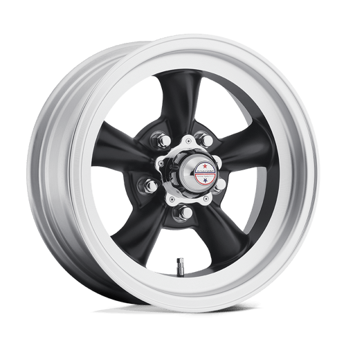 American Racing Vintage: wheel VN105D TT-D 15X4.5 5X4.5 S-BLK/MCH -15MM Black