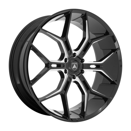 Asanti Black: cerchio ABL38 22X9.5 6X135 Nero 38MM