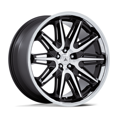 Asanti Black: kolo IMPERATOR 22X10.5 5X120 72 +38 GBLK MACH Černý