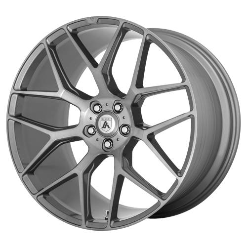 Asanti Black: wheel DYNASTY 22X9 5X4.25 72 TITAN-BRUSH +40 Gray