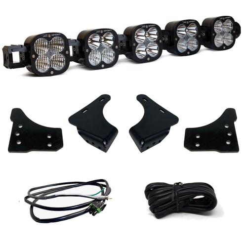 Baja Designs: 5 XL Linkable listwa LED Ford F-150 2021-2023 – zestaw do zderzaka (sterowanie z fabrycznej wiązki)