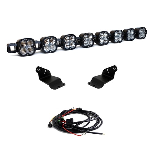 Baja Designs: 8 XL Linkable listwa LED Ford Bronco  – zestaw nad przednią szybę (wiązka z przełącznikiem)