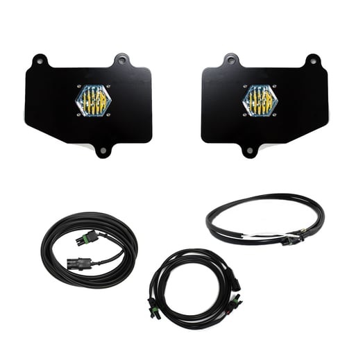 Baja Designs: Dual S1 zestaw lamp cofania Jeep Gladiator JT (sterowanie z fabrycznej wiązki)