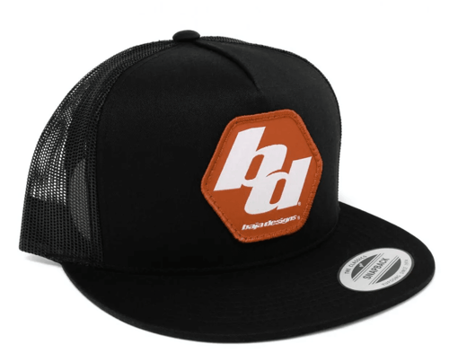 Baja Designs: Flexfit Trucker Hut Schwarz