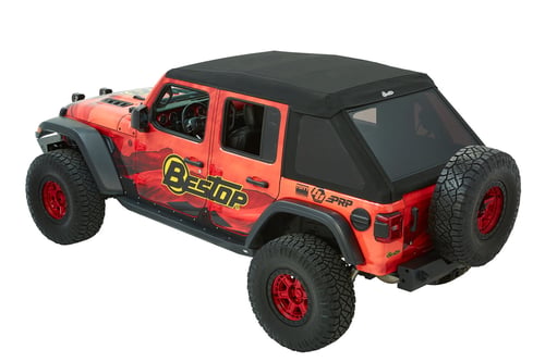 Bestop: dach premium TREKTOP® ULTRA™ Jeep Wrangler JL 4D (Black Twill)
