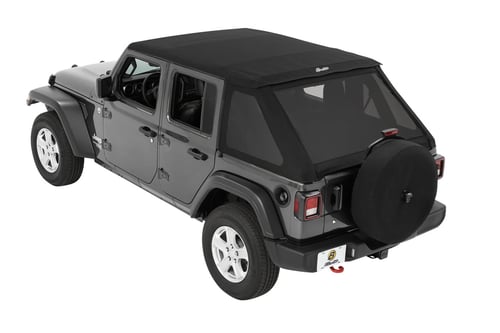 Bestop: dach TREKTOP® Jeep Wrangler JL 4D (Black Diamond)