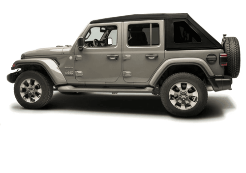 Bestop: miękki dach elektryczny eTop FastBack Wrangler JL 4D