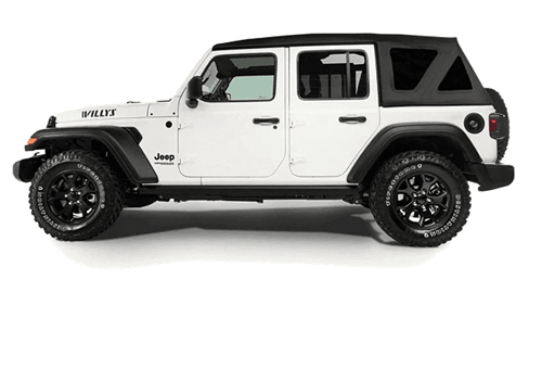 Bestop: miękki dach elektryczny eTop Squareback Wrangler JL 4D