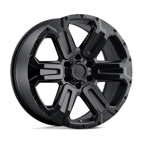 Black Rhino: cerchio BR WANAKA 18X9 6X135 +12 87 Nero