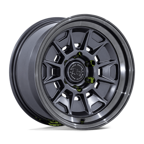 Black Rhino: cerchio MONDO 17X9 6X5.5 106 -38 Metallo di canna di fucile