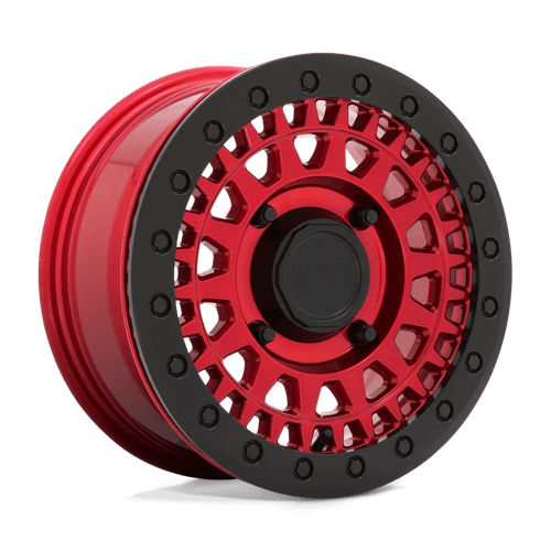 Black Rhino: cerchio PARKER UTV BL 14X7 4X110 +51 80 C-RED Rosso
