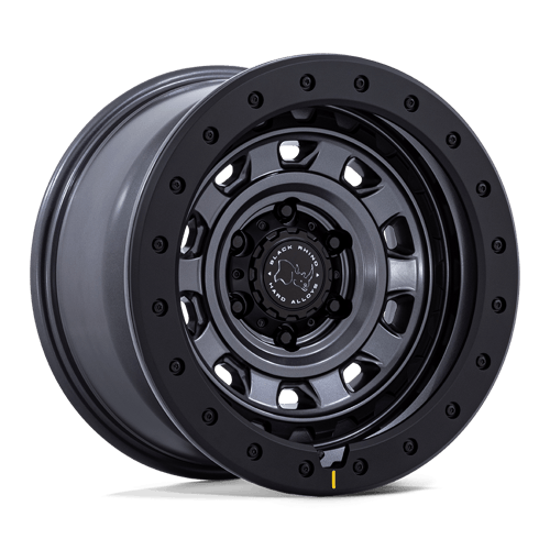 Black Rhino: cerchio XPLORER 17X9 6X5.5 106.1 +1 M-GNMTL BLK Metallo di canna di fucile