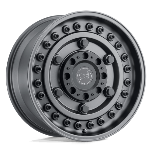 Black Rhino: felga BR ARMORY 18X9.5 8X6.5 122 GUNBLK +6 Czarna