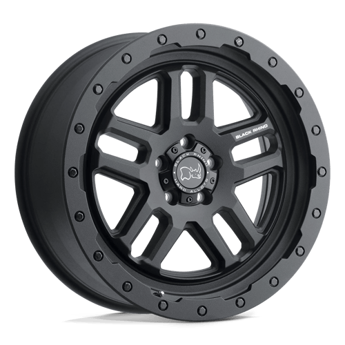 Black Rhino: kolo BR BARSTOW 17X8 6X130 +52 84 TXT M-BLK Černý