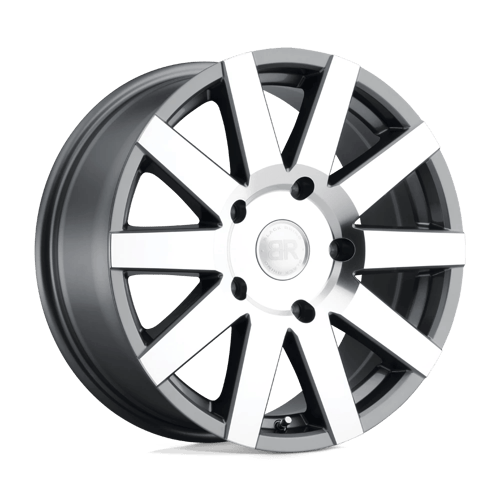 Black Rhino: kolo BR JOURNEY 18X8 5X130 +48 84 G-GNMTL MIR Šedá