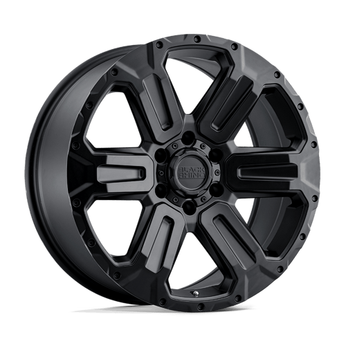 Black Rhino: Felge BR WANAKA 18X9 5X127 -18 71 Schwarz