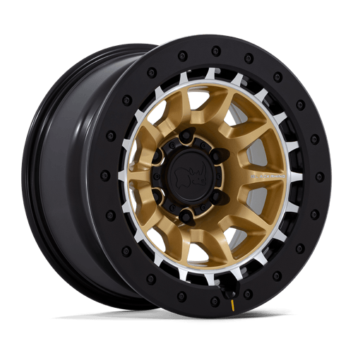 Black Rhino: Felge TUSK 17X8.5 6X5.5 106 -10 Goldenes