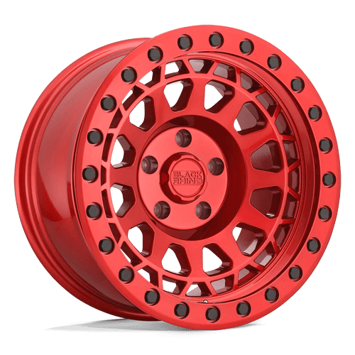 Black Rhino: wheel BR PRIMM 17X9 5X127 -18 71 CNDY RED BLK Red