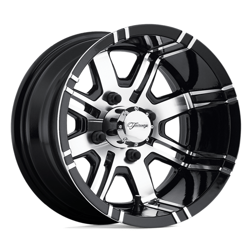 Fairway Alloys: Felge AGGRESSOR UTV 12X7 MACH G-BLACK -40MM Schwarz