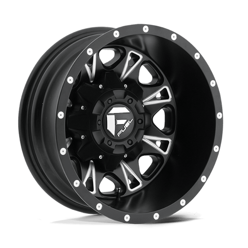 Fuel: cerchio THROTTLE DRW 17X6.5 8X210 -140 NBD (DR) Nero