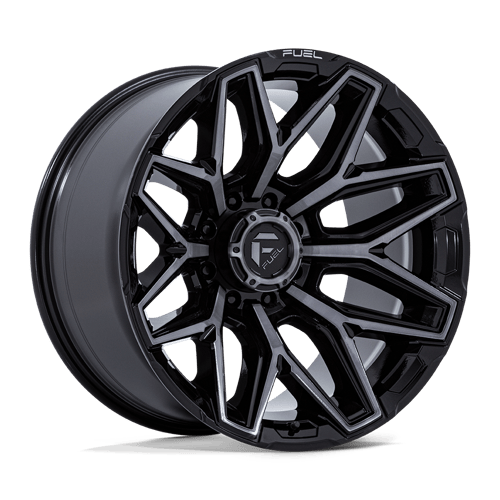 Fuel: felga FLUX 22X12 8X170 125 -44 Czarna