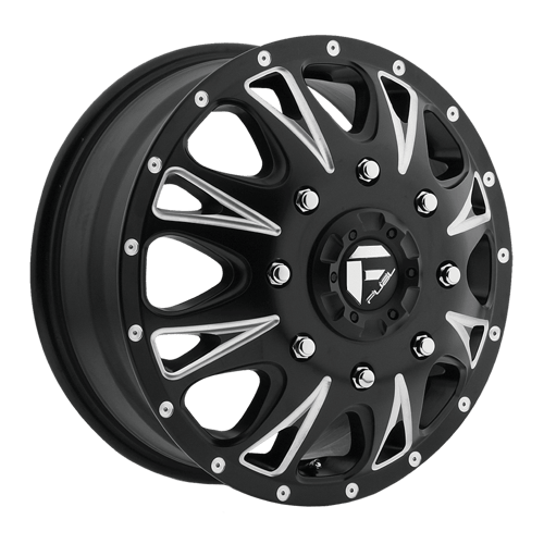 Fuel: felga THROTTLE DRW 17X6.5 8X6.5 +129 NBD (DF) Czarna