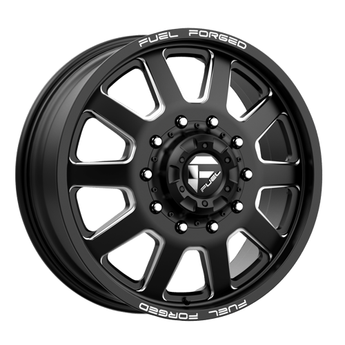 Fuel Mono: felga FF09 DRW 24X8.25 8X200 -225 NBD (DR) Czarna