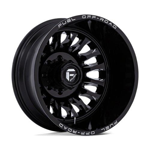 Fuel: wheel ARC DRW 20X8.25 8X6.5 -227 GBLK-MILL DR Black