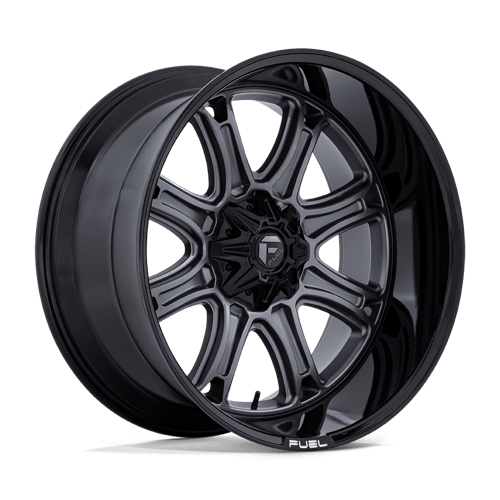 Fuel: wheel DARKSTAR 20X9 8X6.5 125 +1 M-GMTL BLK Gray