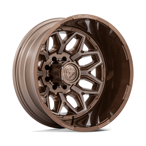 Fuel: wheel FLUX DRW 22X8.25 8X200 -201 PLT-BNZ (DR) Bronze