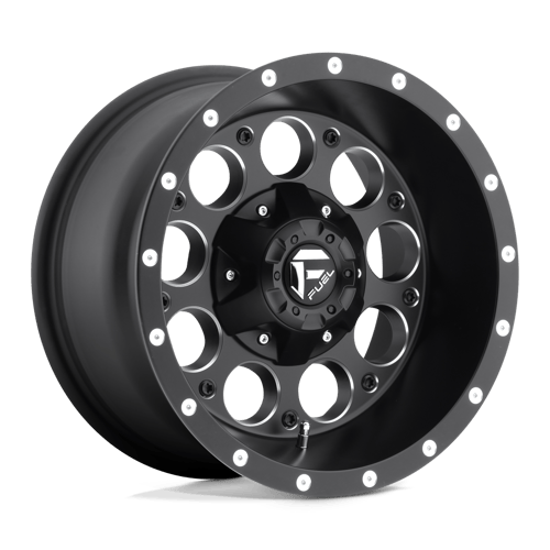 Fuel: wheel REVOLVER 15X8 6X5.5 108 NB -18 Black