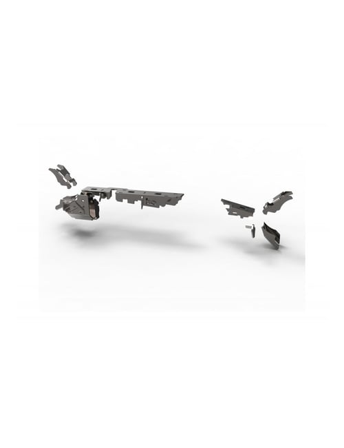 Heavy Cruiser: Wzmocnienia przedniego mostu Dana 44 Jeep Wrangler JK Rubicon 2007-2018 zestaw 2