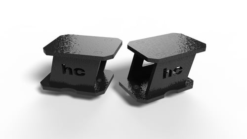 Heavy Cruiser: Dystanse odbojów zawieszenia tył PRESTIGE 65mm lift 3-3.5 cala Jeep Wrangler JK 2007- 2018
