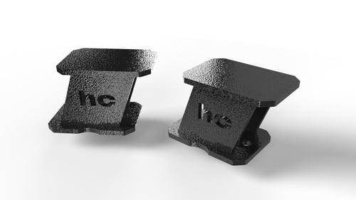 Heavy Cruiser: Dystanse odbojów zawieszenia tył PRESTIGE 80mm lift 4-5 cali Jeep Wrangler JK 2007-2018