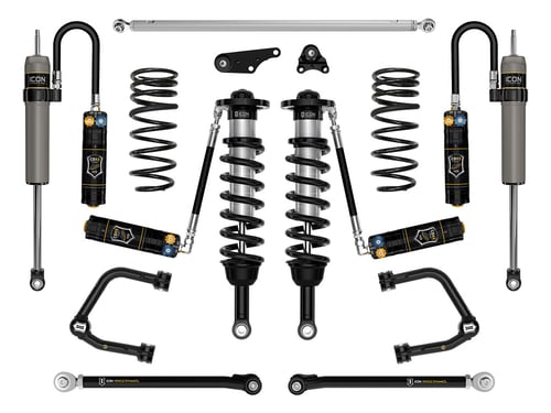 ICON: 1.25-3″ Lift Stage 8 Suspension System Cdxs Tubular – 2024-25 Toyota Land Cruiser 250 Series