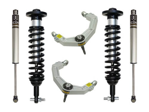 ICON: 2014 Ford F150 4wd 0-2.63″ Lift Stage 2 Suspension System Billet Uca