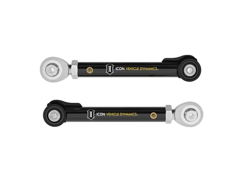 ICON: Rear Tubular Upper Link Kit – 2022-25 Toyota Tundra/2023-25 Toyota Sequoia/2024-25 Toyota Tacoma/Toyota Land Cruiser 250 Series/Lexus GX550/2025 Toyota 4Runner